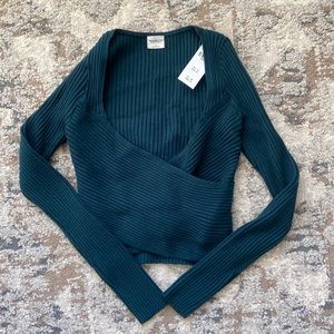 Abercrombie Wrap Top